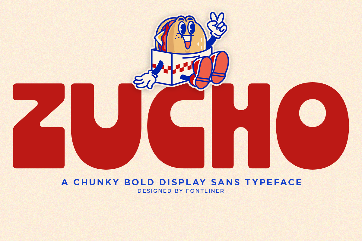 Zucho preview bold condensed