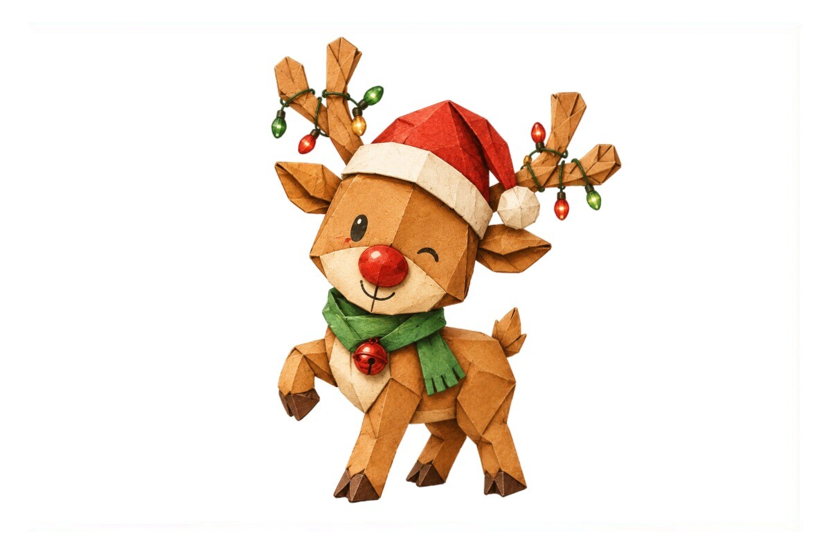 Reindeer2 Graphic by BOO.design · Creative Fabrica