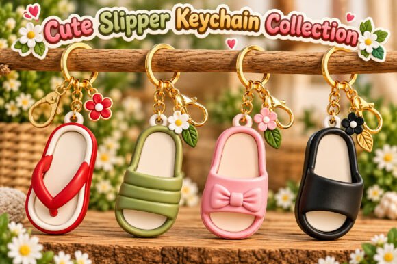 3D Christmas Bear and Snowman Keychain STL Files for 3D Printing - Image 15