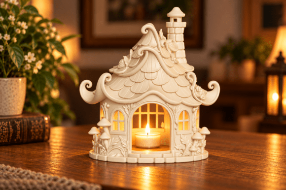Halloween Ornament Set STL – 10 Spooky 3D Print Decor Models - Image 18