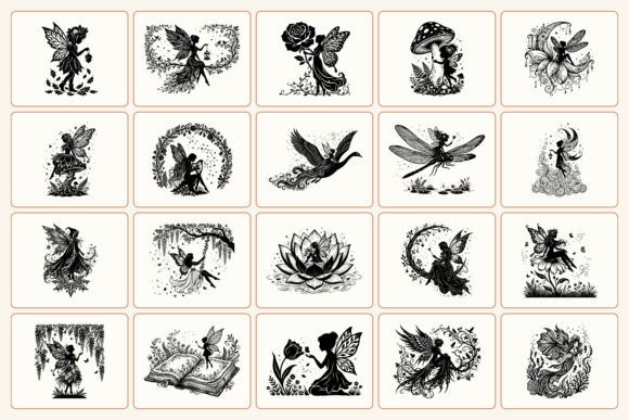 Dream Catcher SVG Silhouette Bundle Graphic by Colorway Studio ...