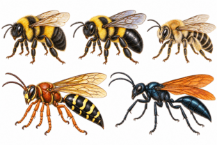 NORTH AMERICAN ANIMALS – INSECTS Graphic by hamelinckmichael · Creative ...