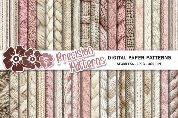 Warm Knits Digital Papers