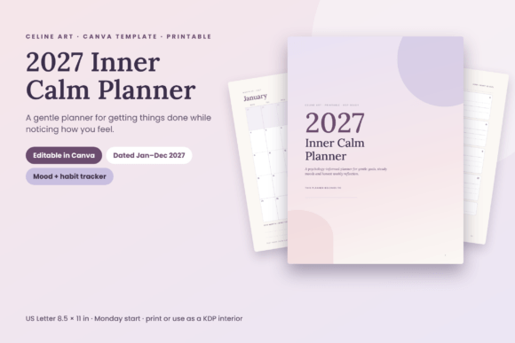 2027 Inner Calm Planner