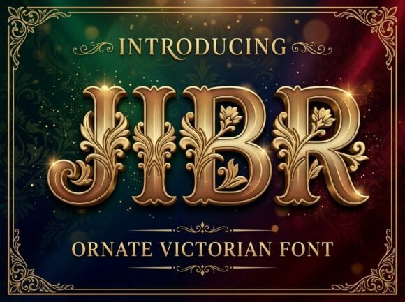 Jibr Decorative Font By Raholco