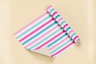 Striped Pattern Example Horizontal Pink Blue Horizontal Stripe Pattern Graphic by airudigital · Creative ...