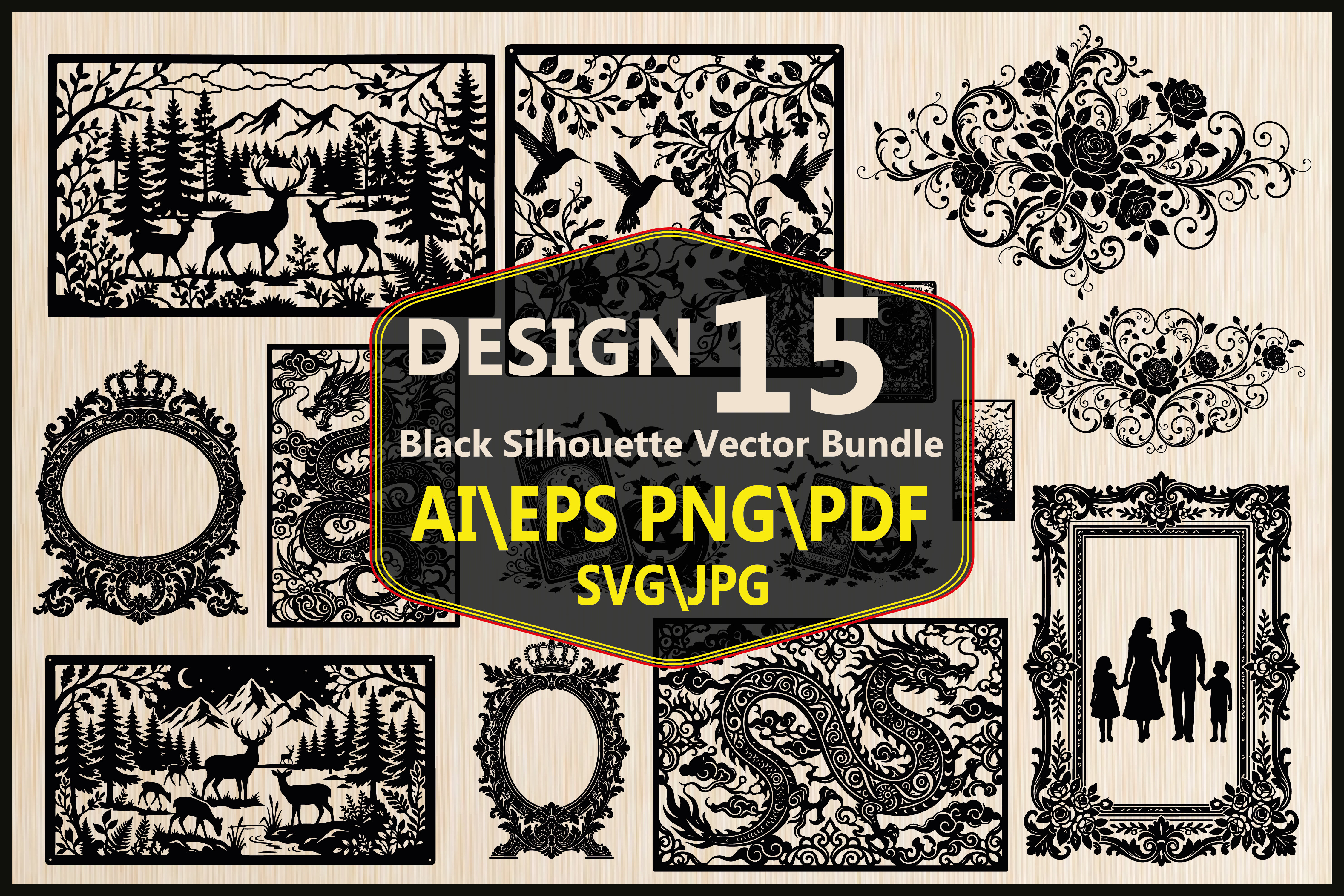 Frame Pixilated Frames and Featuring Dragons Wildlife Graphic by shopone designer ...