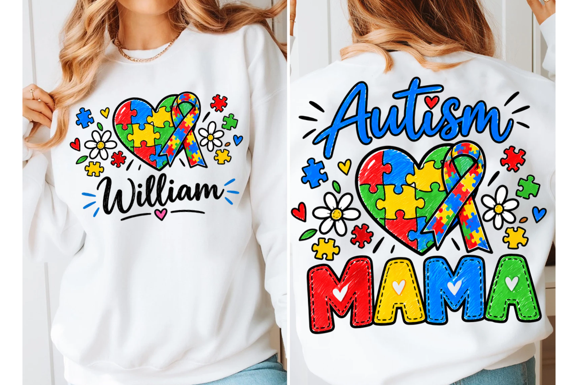 Autism Mama Puzzle PNG, Coquette Bow, Graphic by DefabriCat · Creative ...