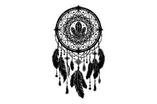 Dream Catcher SVG Silhouette Bundle Graphic by Colorway Studio ...