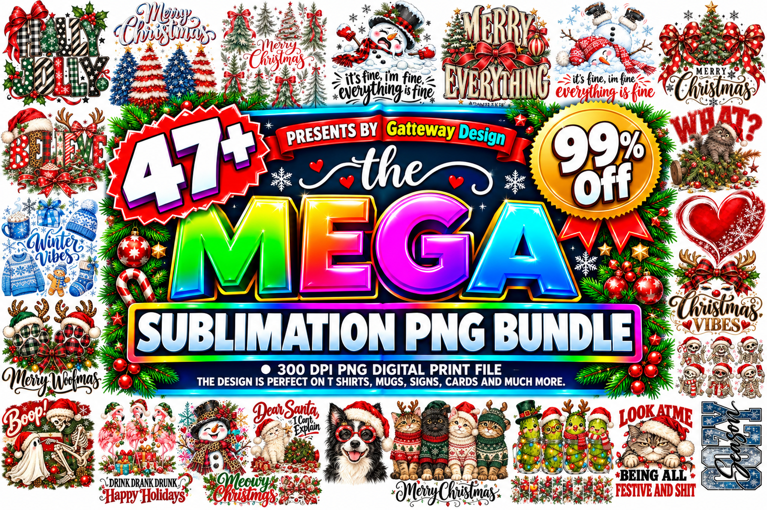 Sublimatiin The Mega Sublimation Design PNG Graphic by GatewayDesign · Creative Fabrica