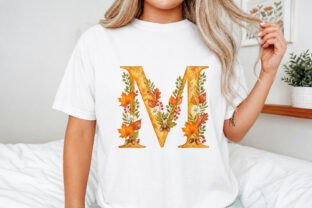 Watercolor Autumn Alphabet Clip Art Set Graphic by Creative Print ...