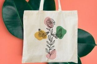 Butterfly Botanical Floral · Creative Fabrica