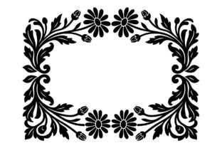Floral Frame Vector Bundle Graphic by GFX_TOHID · Creative Fabrica