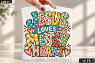 Jesus Loves Me PNG, Christian Typography Graphic by Design House ...