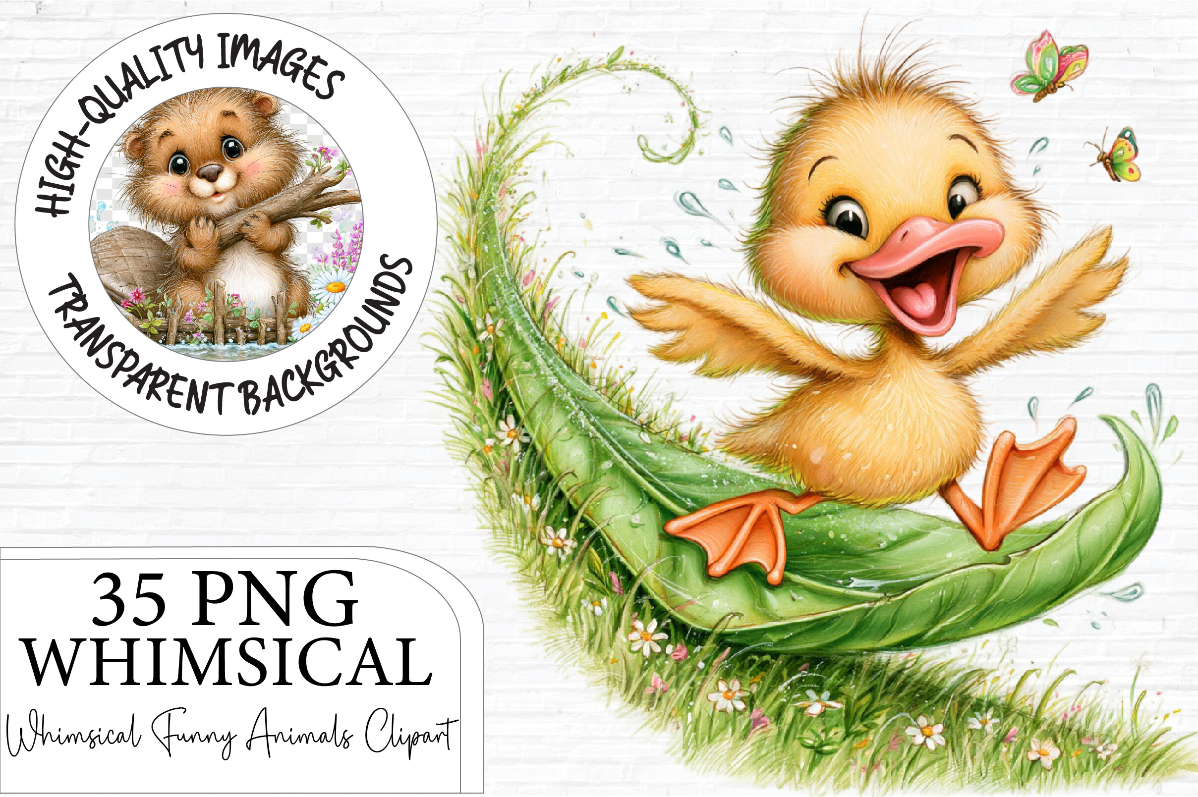 Whimsical Woodland Animals Clipart Graphic by Artoya · Creative Fabrica