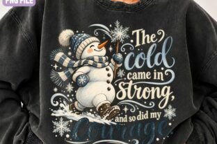 Winter Snowman PNG, Inspirational