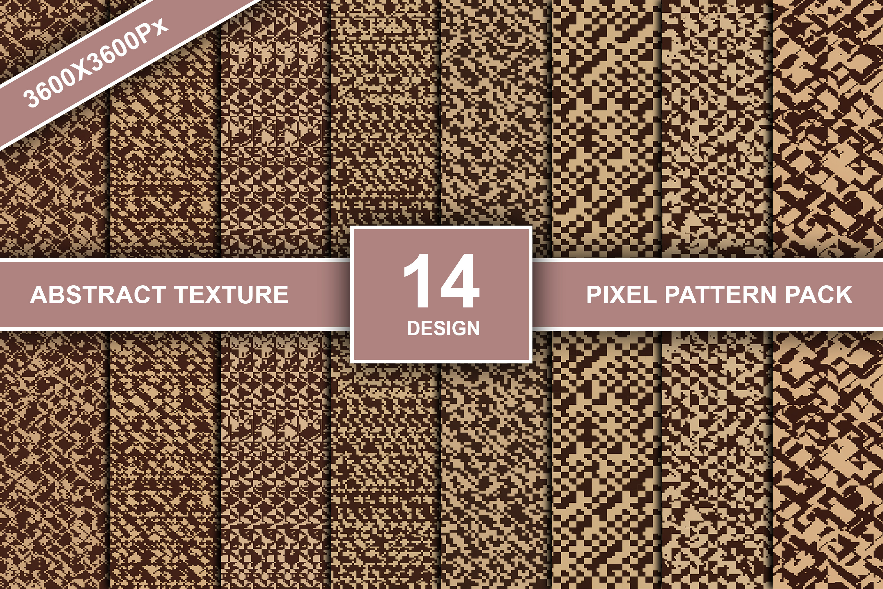 Abstract Pixel Texture Pattern Pack Graphic by Motin · Creative Fabrica