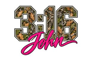 John 3:16 Camo Christian Faith Design Graphic by Crafts Station ...