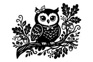 Owl SVG Silhouette Bundle Graphic by Colorway Studio · Creative Fabrica