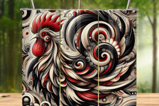Sublimatiin Rooster 20oz Tumbler Wrap Sublimation Graphic by Lily Prints · Creative ...