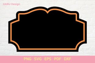 Sign Frame Labels Tags Shapes Laser Graphic by HARUdesign · Creative ...