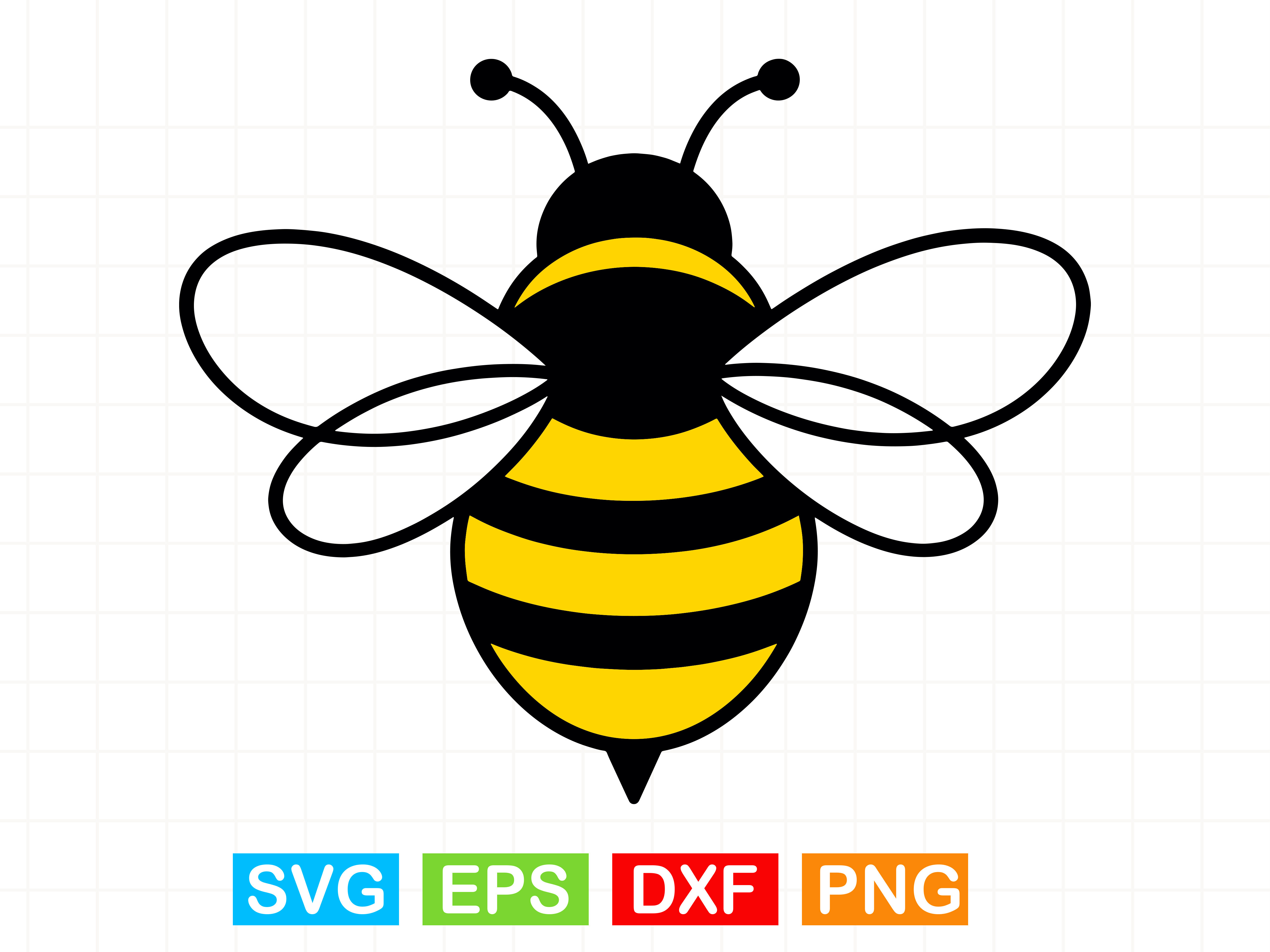 Bee SVG Bundle,.Cute Bumblebee Graphic by Creativity Designer ...