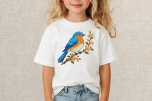 Bluebird Embroidery Design · Creative Fabrica