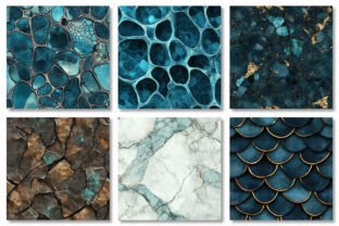Earthly Paper Texture Deep Teal Earth Texture Digital Paper Graphic by Dream Creation ...