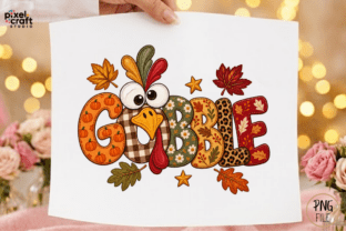 Gobble Turkey Thanksgiving PNG