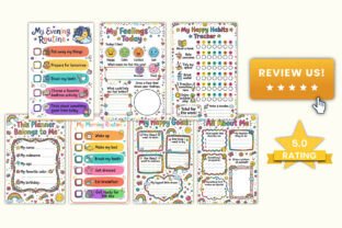 Sample Daily Lesson For Creative Writing My Happy Little Planner Graphic by fixersujon · Creative Fabrica