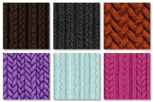 Seamless Knit Texture Pattern Background Graphic by Dream Creation ...