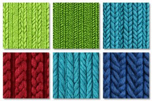 Seamless Knit Texture Pattern Background Graphic by Dream Creation ...