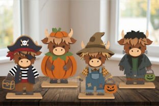 Halloween Highland Cow SVG Graphic by cindyartistart · Creative Fabrica