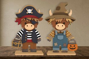 Halloween Highland Cow SVG Graphic by cindyartistart · Creative Fabrica