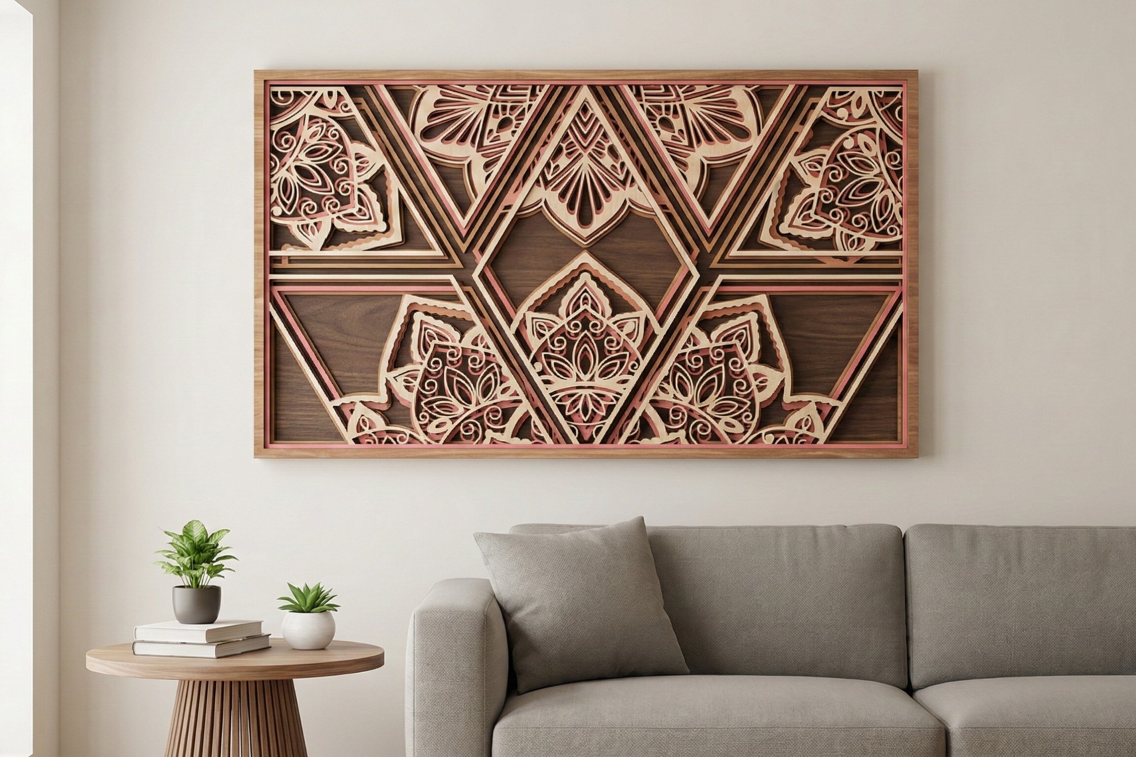 Multilayer Mandala Wall Art #5 · Creative Fabrica
