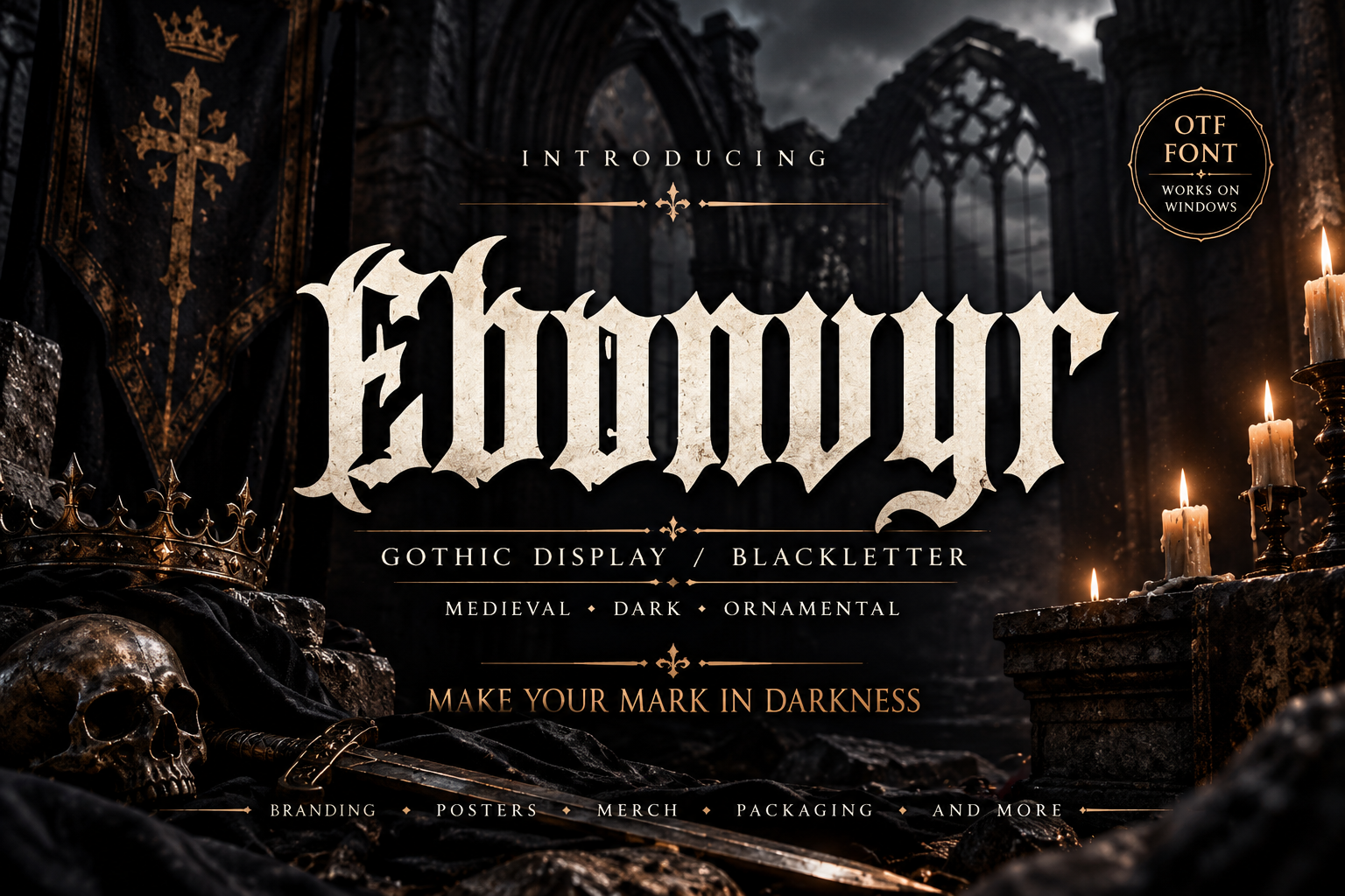 Ebonvyr Font by Bundle · Creative Fabrica