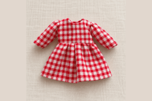 Christmas Doll Elf Outfit Sewing Pattern Graphic by LittleLullabyShop ...
