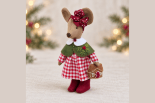 Christmas Doll Elf Outfit Sewing Pattern Graphic by LittleLullabyShop ...