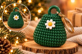 Stl Purses Files Crochet Style Mini Bag Keychain 3D STL · Creative Fabrica