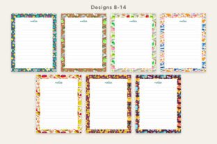 Cute Animals Notepad - 14 Different Designs Graphic by UtCeDesigns ...