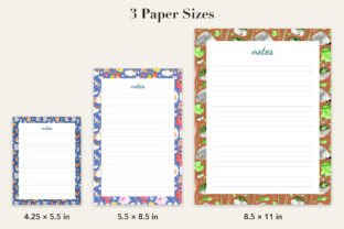 Cute Animals Notepad - 14 Different Designs Graphic by UtCeDesigns ...