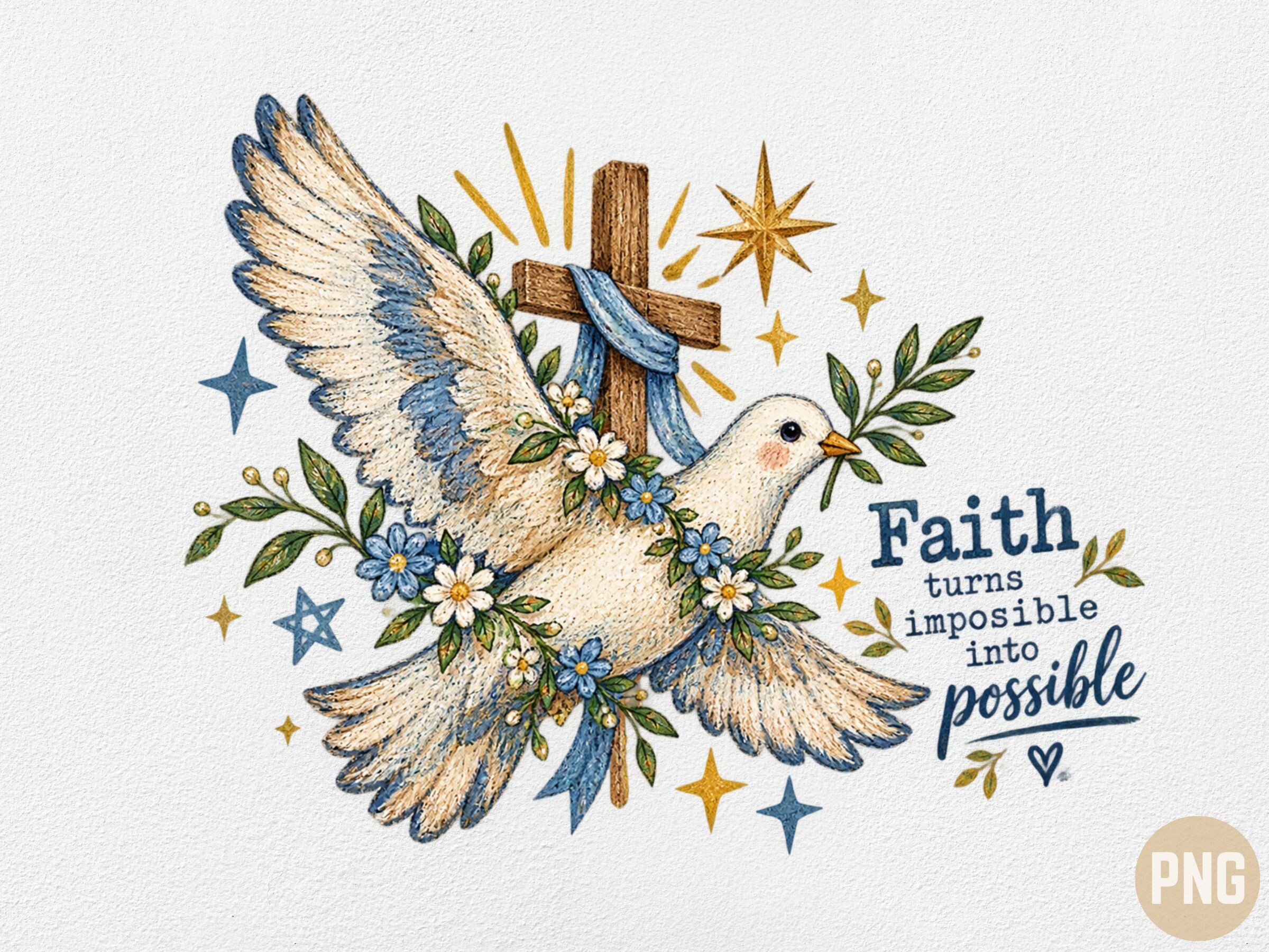 Faith Turns the Impossible into Possible Graphic by Camel Muse ...