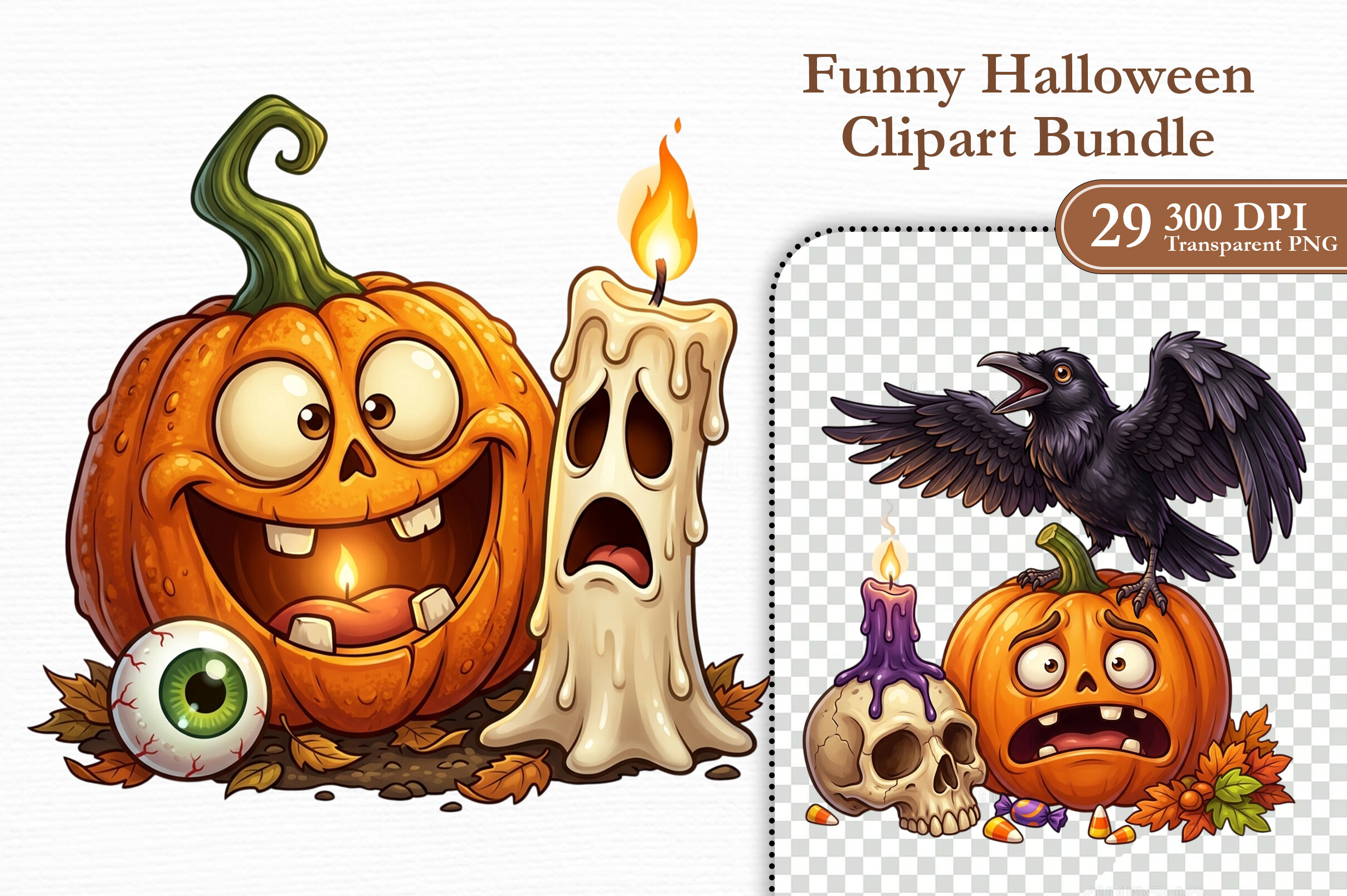 Zone Template Cursive Funny Halloween Clipart Bundle Graphic by KIDS ZONE · Creative Fabrica