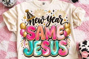 New Year Same Jesus Sublimation Png Graphic by SinaCreation · Creative ...