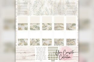 Olive Branch Digital Paper Kit Graphic by Whimsical Art Prints ...