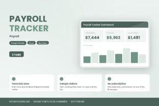Payroll Tracker Template Graphic by Realtor Templates · Creative Fabrica