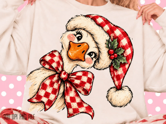Christmas Goose PNG Santa Goose Holiday