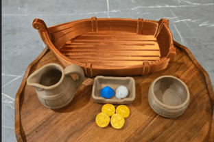 Pirate Ship Treasure Set · Creative Fabrica