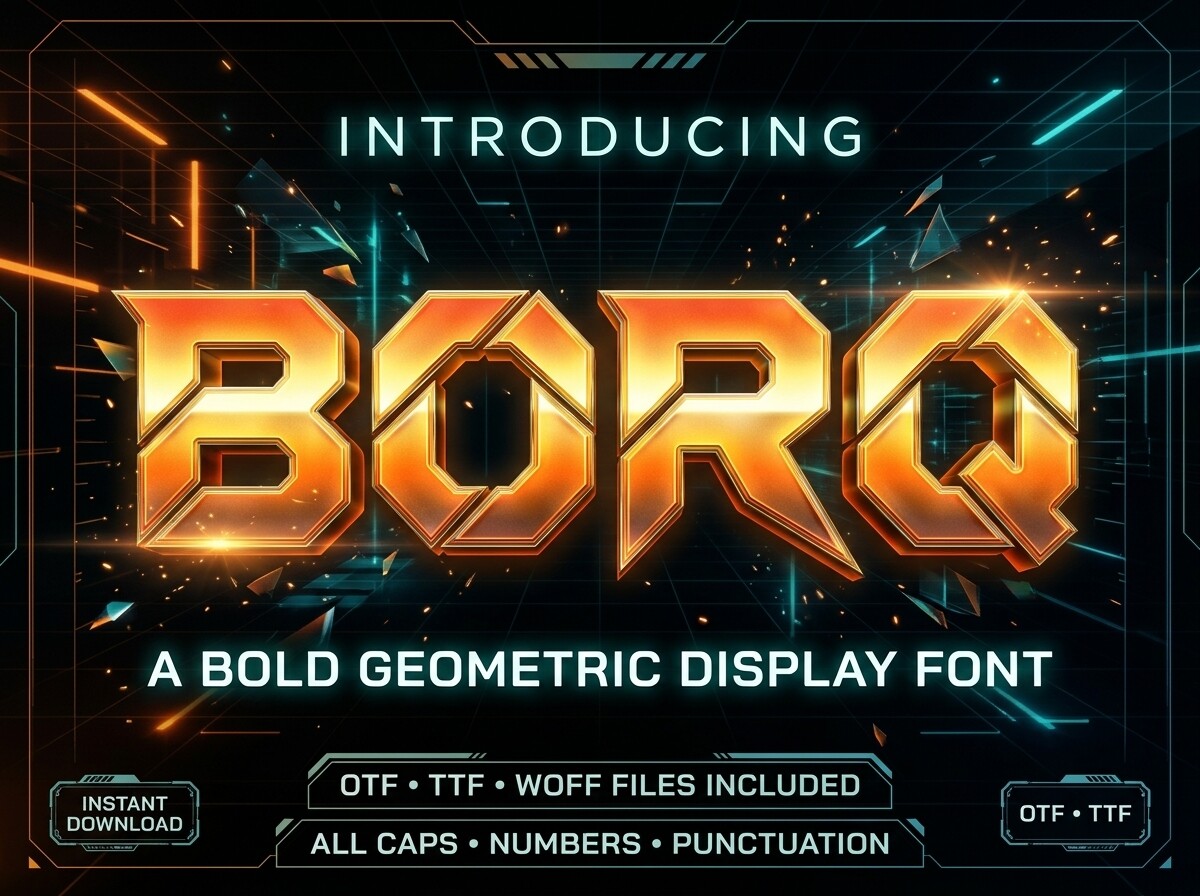 Boro Font by LINEART3 · Creative Fabrica