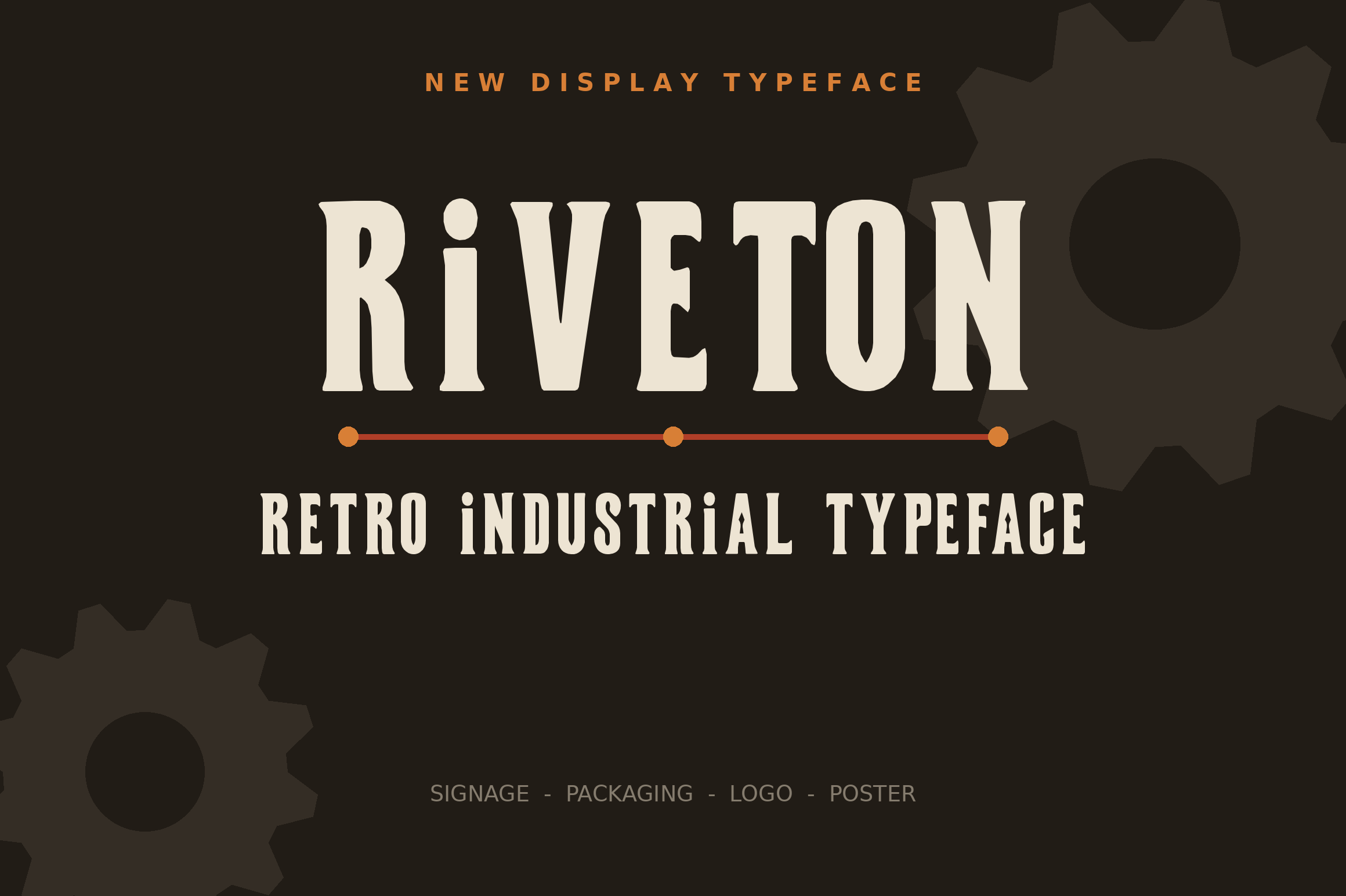 Riveton Font by oxur4 · Creative Fabrica